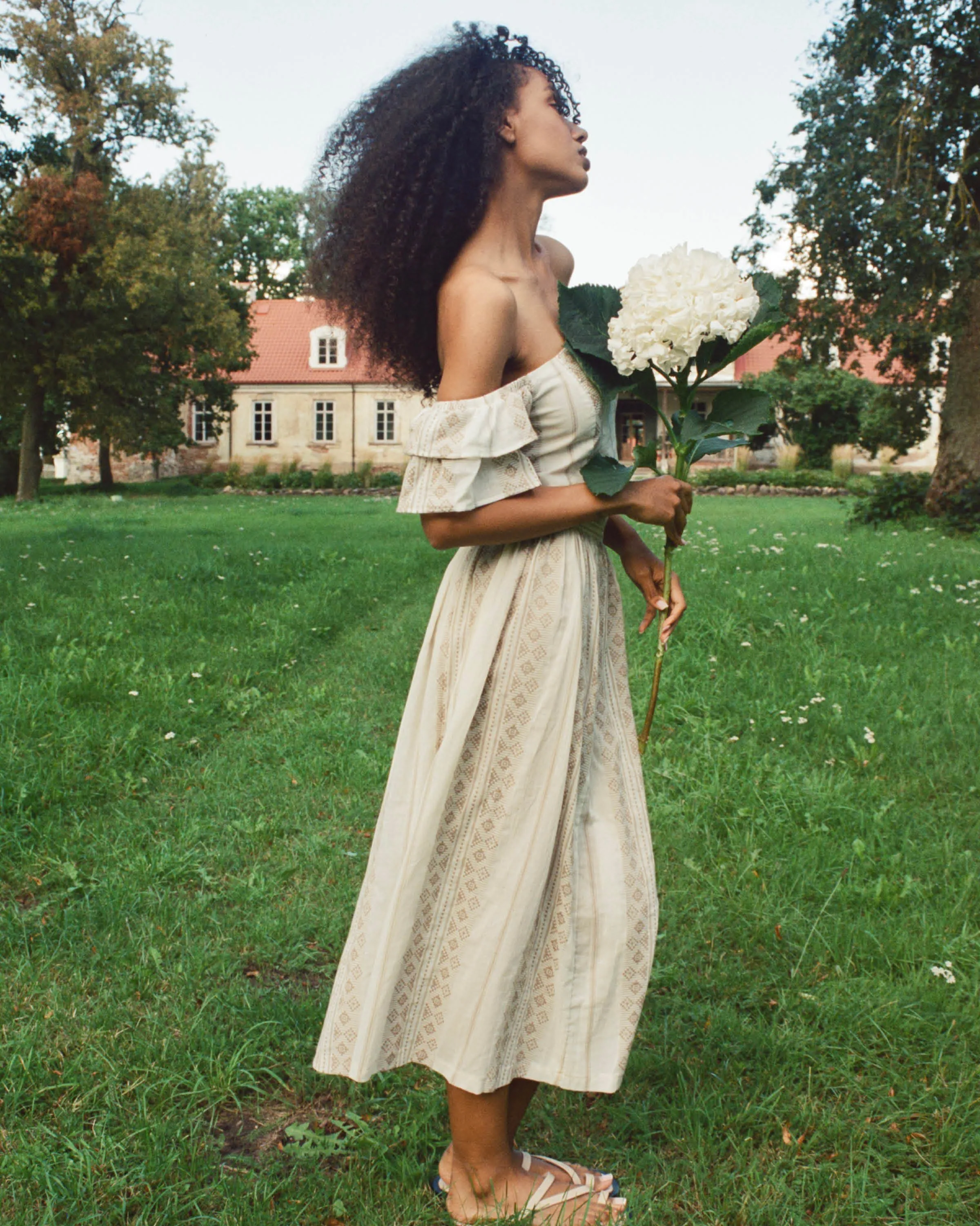 Blossom Skirt Beige Hendrix