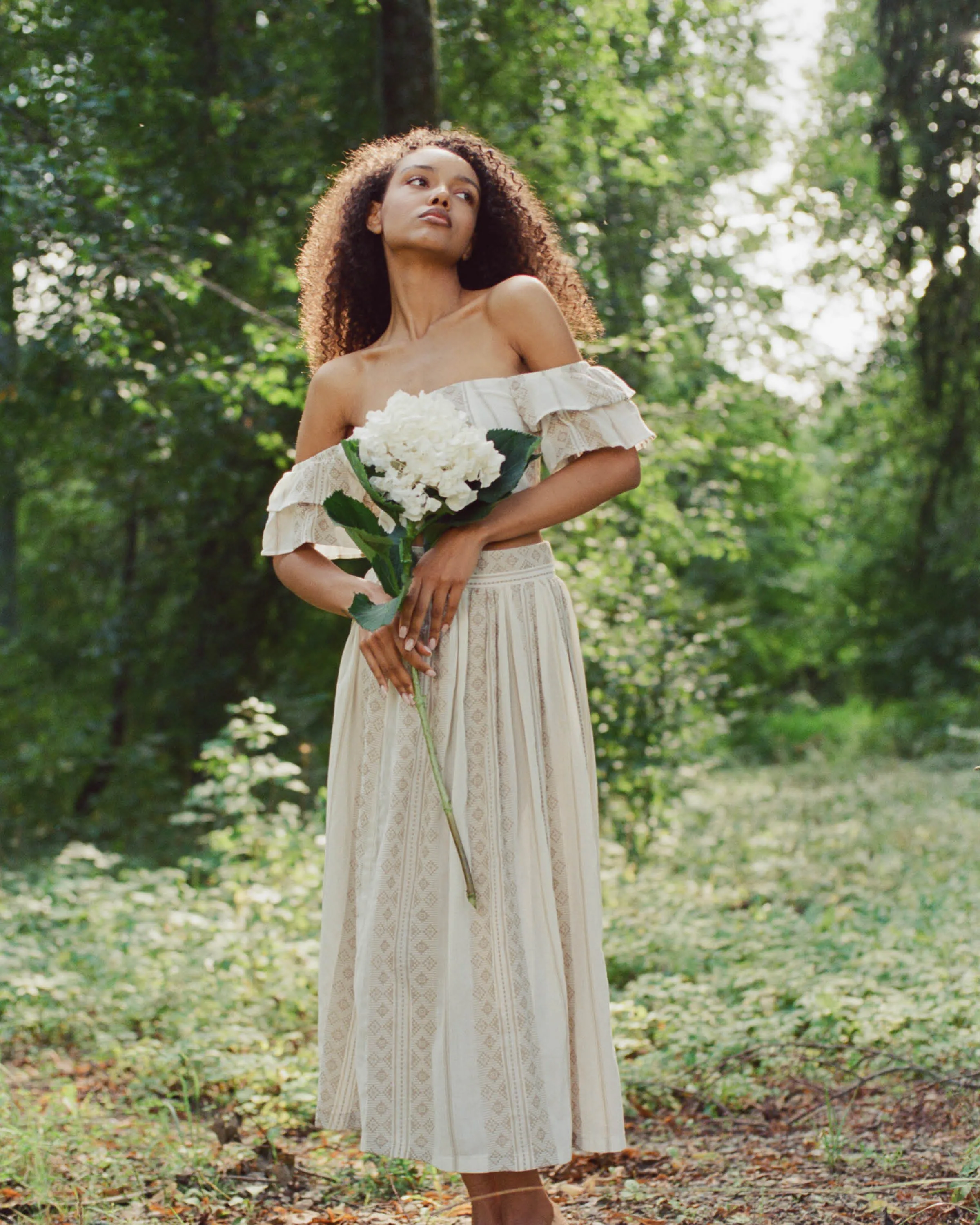 Blossom Skirt Beige Hendrix