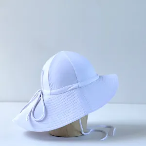 floppy hat | swim | white
